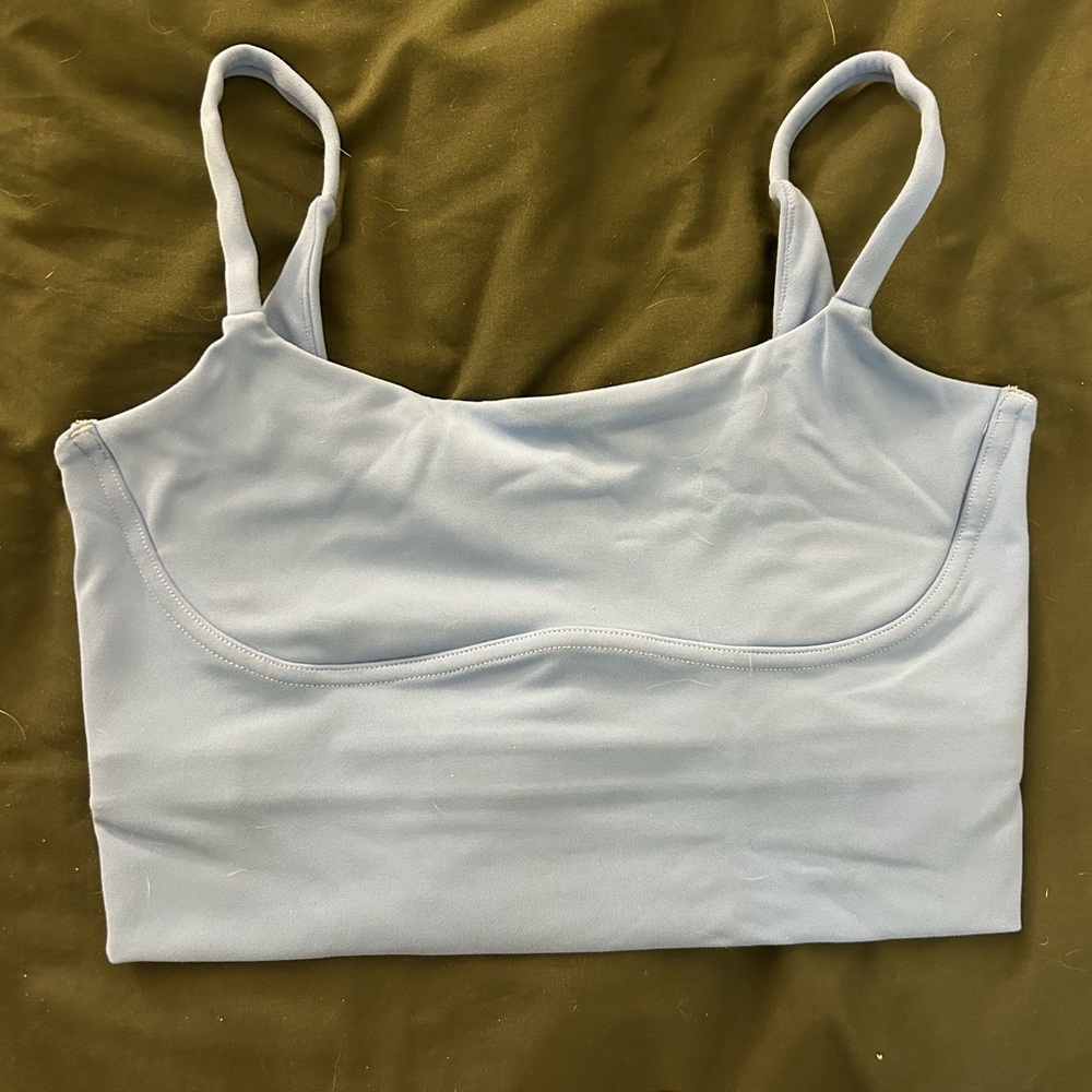 SAGE Blue Long Sports Bra